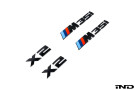 IND U10 X2 M35i Painted Trunk Emblem  IND-U10X2-TB IND U10 X2 M35i Painted Trunk Emblem  IND-U10X2-TB