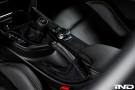 IND F8X M3 / M4 M Tri-Color Alcantara E-Brake Boot  IND-F8X-ALCTRIEBRAKE