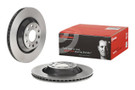 Brembo 17-20 Audi RS3/15-20 S3/15-19/22-23 Golf R Rear Premium UV Coated OE Equivalent Rotor  bre09.A200.11