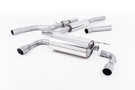 Milltek BMW F32/F33 428i Coupé (Automatic) Resonated (Quieter) Cat-Back Exhaust Systems (For 435i M Sport Valance) Milltek BMW F32/F33 428i Coupé (Automatic) Resonated (Quieter) Cat-Back Exhaust Systems (For 435i M Sport Valance)