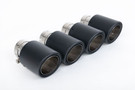 Milltek VW Golf MK7.5 Non-Valved & Non-Resonated (Louder) Cat-Back Race Exhaust System with Carbon Jet-100 Round Tips - SSXVW591 Milltek VW Golf MK7.5 Non-Valved & Non-Resonated (Louder) Cat-Back Race Exhaust System with Carbon Jet-100 Round Tips - SSXVW591