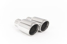 Milltek VW Golf MK5 + Audi A3 Non-Resonated (Louder) Cat-Back Exhaust System with Polished Trims with Twin Polished Trims - SSXVW147 Milltek VW Golf MK5 + Audi A3 Non-Resonated (Louder) Cat-Back Exhaust System with Polished Trims with Twin Polished Trims - SSXVW147