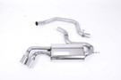 Milltek Audi TT MK2 Cat-Back Exhaust System with Twin Polished JET Trims - SSXAU145