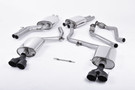 Milltek Audi B8 S4 & B8.5 S5 Sportback Resonated (Quieter) Cat-Back Exhaust Systems