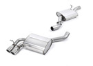 Milltek Audi S3 8P Quattro Sportback Resonated (Quieter) Cat-Back Exhaust System with Polished Trims - SSXAU198