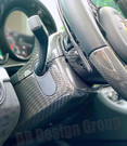 DB CARBON - Steering wheel hub - Porsche Turbo 991