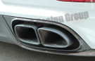 DB CARBON - Exhaust surrounds rear bumper r+l
