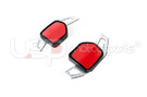 USP Motorsports Silver Aluminum DSG Paddle Extensions For Audi Vehicles - CF-009