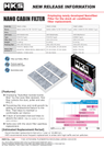 HKS Nano Cabin Filter Toyota Type2 - hks70027-AT002
