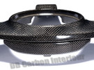 DB CARBON - Cover on steering wheel/surround for airbag, incl. Tiptronic switches r+l - Porsche Boxster 981 