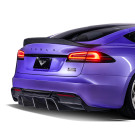 Vorsteiner VRS Tesla Model S Plaid Aero Rear Diffuser Carbon Fiber PP 2x2 Glossy - TEV3040