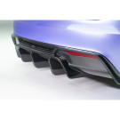 Vorsteiner VRS Tesla Model S Plaid Aero Rear Diffuser Carbon Fiber PP 2x2 Glossy - TEV3040