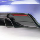 Vorsteiner VRS Tesla Model S Plaid Aero Rear Diffuser Carbon Fiber PP 2x2 Glossy - TEV3040