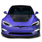 Vorsteiner VRS Tesla Model S Plaid Aero Hood Carbon Fiber PP 2x2 Glossy - TEV3080