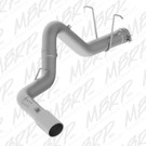 MBRP 09-11 Toyota Tundra Cat Back Turn Down Single Side Aluminized Exhaust - mbrpS5320AL