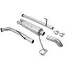 MBRP 07-08 Toyota Tundra Cat Back Turn Down Single Side Aluminized Exhaust - mbrpS5318AL