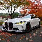 NWCarbon Haus G8X Dry Carbon Fiber V Style Front Lip - NWCT-171