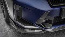 NWCarbon Haus F97 X3M LCI SQ Style Dry Carbon Front Bumper Canards - NWCT-307