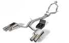 Armytrix Valvetronic Exhaust System Audi S5 Coupe 3.0L V6 Turbo B9 2017-2020 - Carbon Fiber Tips - AU95S-QC11