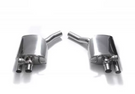 Armytrix Valvetronic Exhaust System Audi RS4 | RS5 (B9) Avant/Sportback 2.9 V6 Turbo Non-OPF 2019+ - Chrome Silver Tips - AU94REN-DS45C