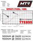 TheTurboEngineers - TTE855 6663 EVO DAZA / DNWA / DNWC 2.5TFSI UPGRADE TURBOCHARGER
