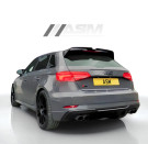 ASM TUNING - AUDI A3 S-LINE/S3 SPORTBACK 8V CARBON FIBRE REAR WING SPOILER - ASM877-221