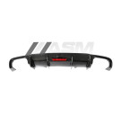 ASM TUNING - AUDI A4 B9 S LINE / S4 CARBON FIBRE DIFFUSER WITH 3RD BRAKE LIGHT - ASM810