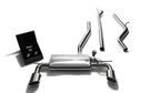 Armytrix Valvetronic Exhaust System Mercedes-Benz A-Class W176 2WD 2013-2015 - Chrome Silver Tips - MBA25-DS18C