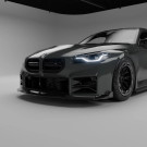 ASM TUNING - BMW G87 M2 Dry Carbon Fibre Ducts – ASM Design Intake Grilles / Carbon Fiber Air Inlets - ASMD24