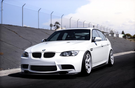 Suvneer BMW E9X M3 GT4 Style Carbon Fiber Front Lip w/ Air Holes - E9XM3GT4CFLIP