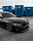 Suvneer BMW F30 MTECH JHP Carbon Fiber Front Lip - F30MTJHPLIP