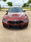 Suvneer BMW F30 MTECH AP Style Carbon Fiber Front Lip - F30MTAPCFLIP