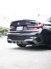 Suvneer BMW G20 3-Series 340i Pre-LCI M-Sport Carbon Fiber Endless Style Diffuser - G20CFDIF340-END