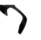 Suvneer W204 Facelift C63 Carbon Fiber Rear Diffuser Big Fins V1 - W204CFDIFV1