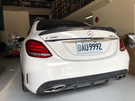 Suvneer W205 Sedan Highpro Style Trunk Spoiler - W2054DHPTNKLIP