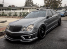 Suvneer W211 E63 AMG Carbon Fiber Front Lip XY Style -W211E63CFLIP