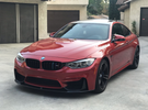 Suvneer BMW F8X M3 M4 Performance Style 3PCS Style Carbon Fiber Front Lip - F8X3PCSCFLIP