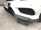 Suvneer W212 Facelift Carbon Fiber Front Lips For Sport Package - W212SCFLIP2JG