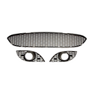 Suvneer BMW E60 2004-2009 M5 Style Front Bumper (Fog Lights & 9006 Connectors Included)