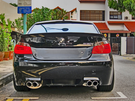 Suvneer BMW E60 2004-2009 M5 Style Rear Bumper w/ PDC - E60M5RR-PDC