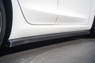 Suvneer 17+ Tesla Model 3 MX Style Carbon Fiber Side Skirt Extensions - MD3MXSIDESPL