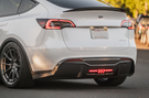 Suvneer 19+ Tesla Model Y Carbon Fiber Diffuser W/ Alpharex Led Brake & Reverse Light - MD-Y-SUVDIF
