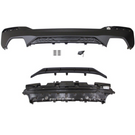 Suvneer BMW G30 540i Performance Diffuser Cut-Outs - Type 1 - G30PDIFF540V1