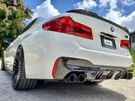 Suvneer BMW G30 F90 CS Style Carbon Fiber Trunk Spoiler - G30CFCSSPOILER