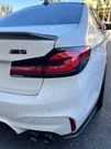 Suvneer BMW F90 Carbon Fiber Rear Bumper Splitters - F90RRSPL