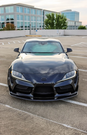Suvneer Toyota 2019 - A90 Supra Streethunter Style Carbon Fiber Wing + Matte  black Base Trunk Wing - A90-H-CFSHSPOILER
