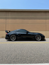 Suvneer Toyota 2019 - A90 Supra Streethunter Style Carbon Fiber Wing + Matte  black Base Trunk Wing - A90-H-CFSHSPOILER