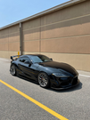 Suvneer Toyota 2019 - A90 Supra Streethunter Style Carbon Fiber Wing + Matte  black Base Trunk Wing - A90-H-CFSHSPOILER