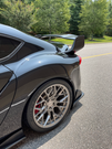 Suvneer Toyota 2019 - A90 Supra Streethunter Style Carbon Fiber Wing + Matte  black Base Trunk Wing - A90-H-CFSHSPOILER