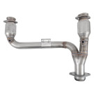 BBK Performance Dodge Ram 1500 2 1/2" Y-Pipe with High Flow Catalytic Converters 2009-2024 - bbk19501